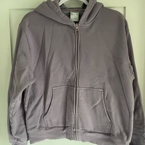 TNA cozy fleece full zip